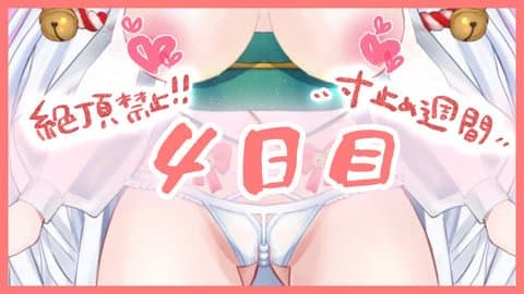 【絶頂禁止の寸止めオナニー週間4日目】いかないいかない・・・