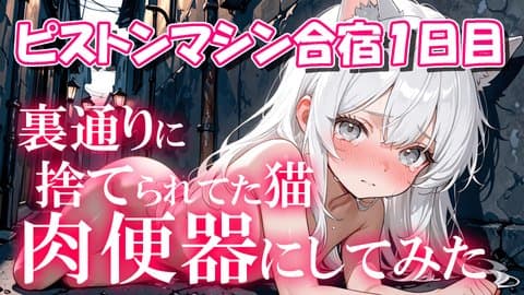 【アイテム連動】『拾ってください』ピスマシ合宿１日目