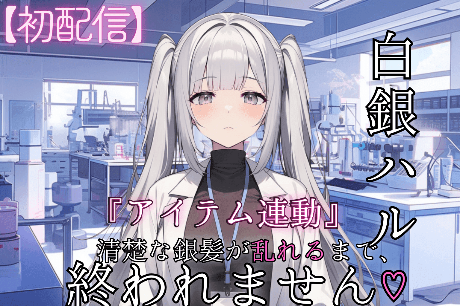 【初配信＆アイテム連動】白銀ハルの高次元快楽耐久実験