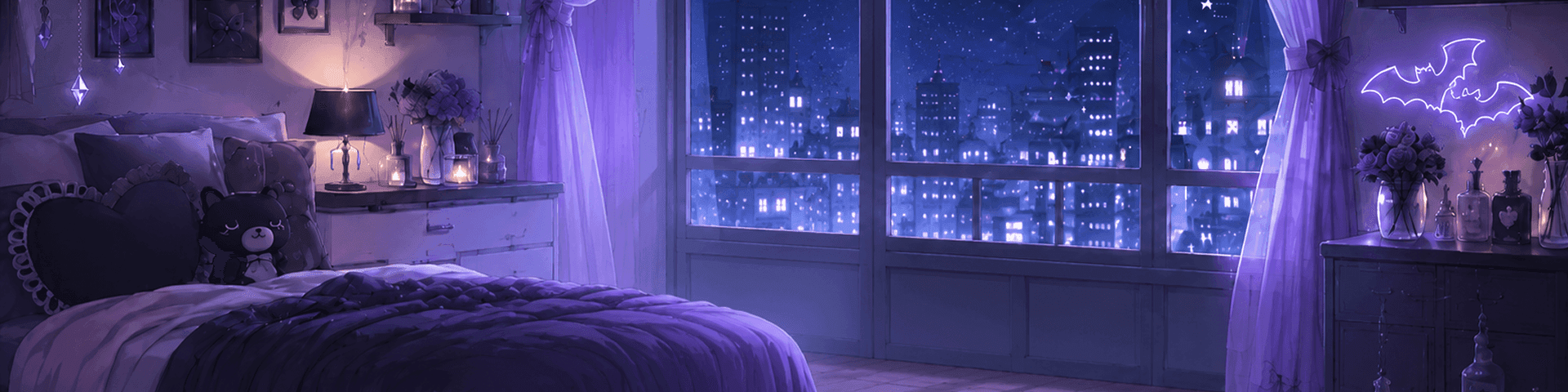 魅夜ぴぃのヘッダー画像