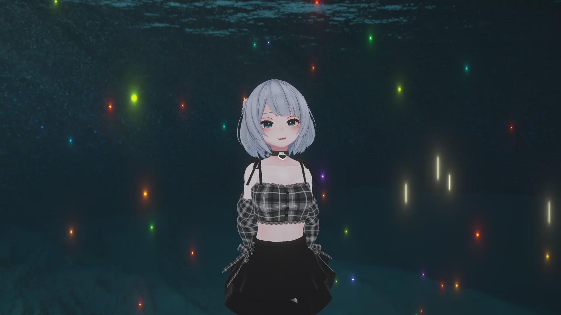 星乃千雪さん雑談からの生中出し配信